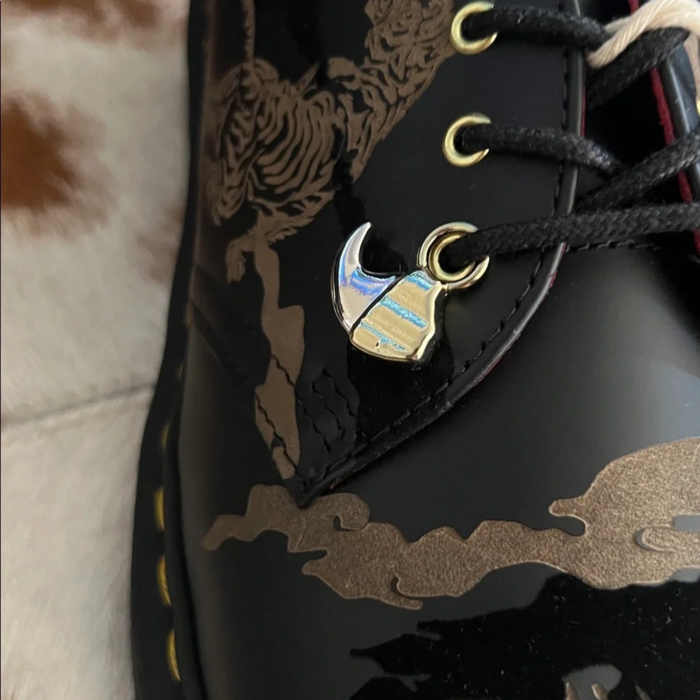 Dr. Martens Year of the Tiger Print Shoes - Picture 3 of 11